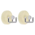 Unique Bargains Durable Suction Cup Double-End Headband Holder Organizer 2 Pcs