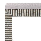 Hamza Rectangle Coffee Table - COF1805A - Silver/Black - Safavieh