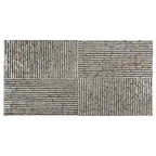 Hamza Rectangle Coffee Table - COF1805A - Silver/Black - Safavieh