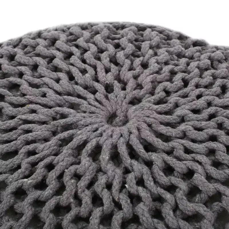 Fauteuil poire Okak tissé, fauteuil de sol confortable avec rembourrage en mousse à mémoire de forme, fauteuil-canapé pour le salon ou la chambre