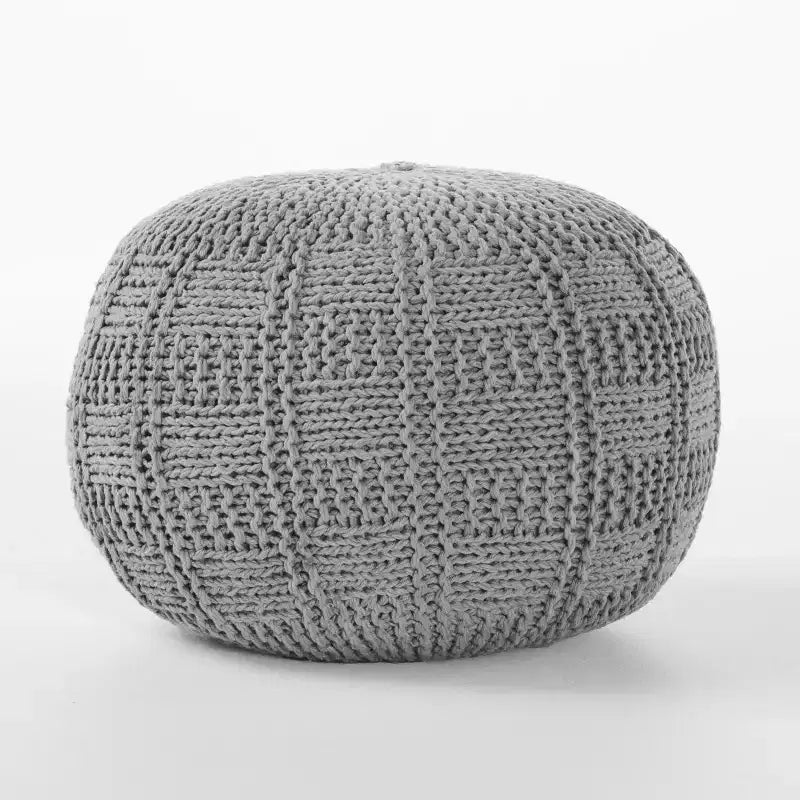 Fauteuil poire Okak tissé, fauteuil de sol confortable avec rembourrage en mousse à mémoire de forme, fauteuil-canapé pour le salon ou la chambre