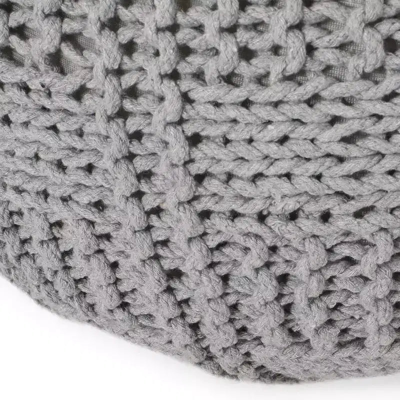 Fauteuil poire Okak tissé, fauteuil de sol confortable avec rembourrage en mousse à mémoire de forme, fauteuil-canapé pour le salon ou la chambre