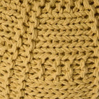 Fauteuil poire Okak tissé, fauteuil de sol confortable avec rembourrage en mousse à mémoire de forme, fauteuil-canapé pour le salon ou la chambre