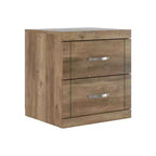 Galano modern, 2 fiókos éjjeliszekrény, 2 darabos készlet, 18.9 W 16.3 D 20.3 H