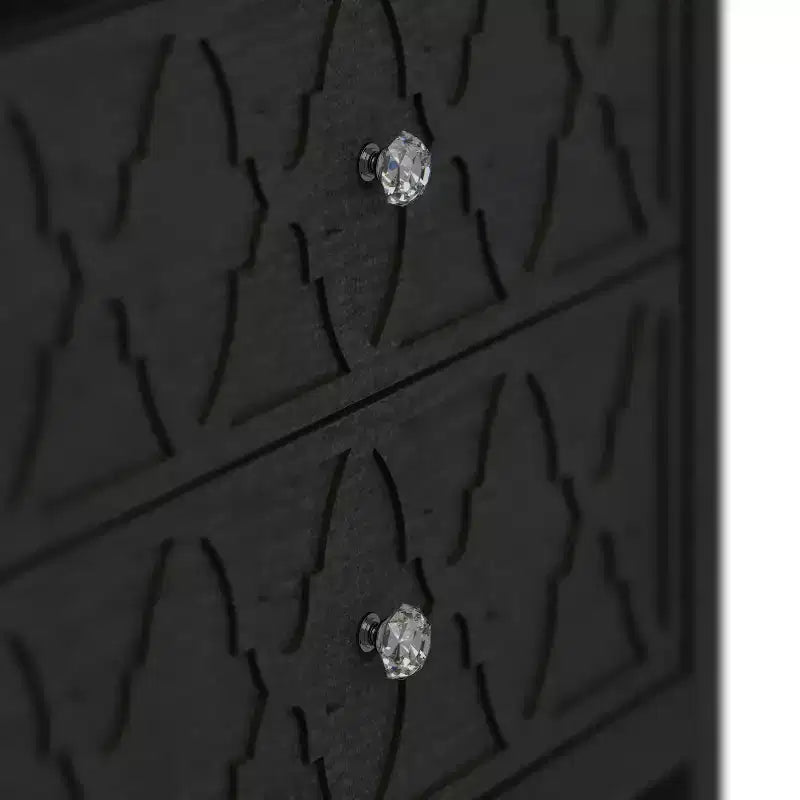 Galano modern, 2 fiókos éjjeliszekrények tárolópolccal, 2 darabos készlet, 22.8 W 15.7 D 26.8 H