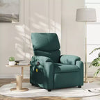 vidaXL Electric Massage Recliner Chair Polyester, metal, plywood
