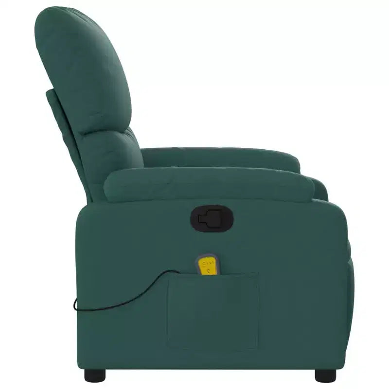 vidaXL Electric Massage Recliner Chair Polyester, metal, plywood