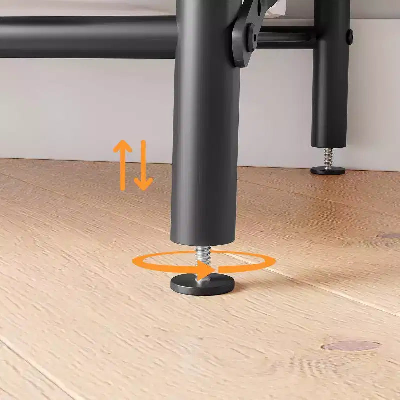Acekool 4-in-1-Garderobenständer für den Eingangsbereich mit Schuhregal und Haken, Stahlrahmen