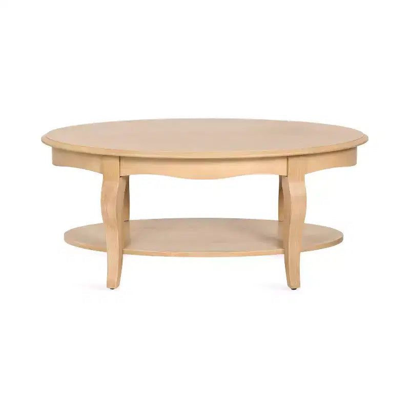 Kate and Laurel Sutherlin Wood Coffee Table, 42x22x19, Natural