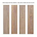 Kate and Laurel Sutherlin Wood Coffee Table, 42x22x19, Natural