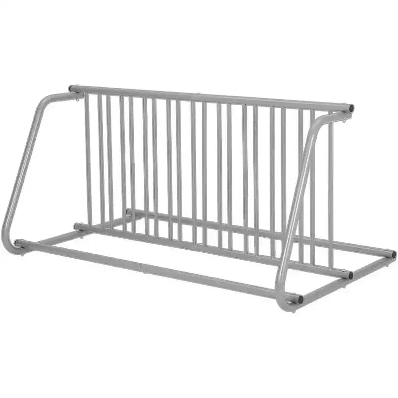 Floor Bike Rack, 10-Bike Dual-Side Grid Bicycle Floor Parking Stand, All-Steel Garage Bike Rack, Storage Stand for Streets, Yards & Bike Events