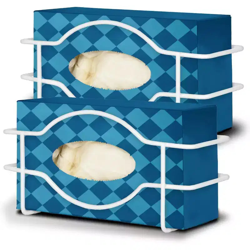 Stock Your Home Wall Mount Single Gloves or Tissue Box Dispenser (2 Pack)