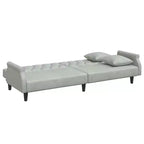 vidaXL Sleeper Sofa with Armrests Velvet Couch Sofa Bed Recliner Loveseat