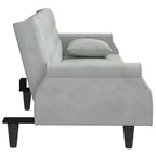 vidaXL Sleeper Sofa with Armrests Velvet Couch Sofa Bed Recliner Loveseat