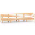 vidaXL Ensemble de salon de jardin en bois de pin massif, moyen, modulaire