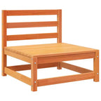 Set di divani da giardino vidaXL in legno massello di pino, componibile modulare da esterno, 9 pezzi, grande
