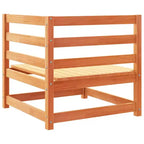 Set di divani da giardino vidaXL in legno massello di pino, componibile modulare da esterno, 9 pezzi, grande