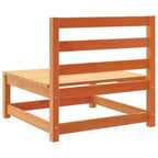 Set di divani da giardino vidaXL in legno massello di pino, componibile modulare da esterno, 9 pezzi, grande