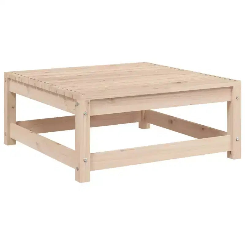 Set di divani da giardino vidaXL in legno massello di pino, componibile modulare da esterno, 9 pezzi, grande