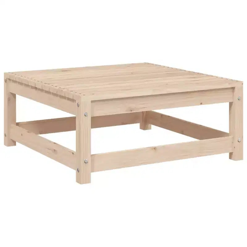Set di divani da giardino vidaXL in legno massello di pino, componibile modulare da esterno, 9 pezzi, grande