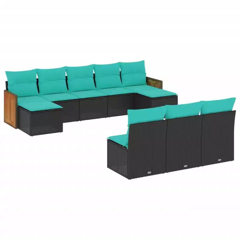 vidaXL Patio Sofa Set - Multiple Colors and Models