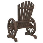 vidaXL Ensemble de salon de terrasse, mobilier d’assise de jardin d’extérieur 4 pièces en bois massif de sapin