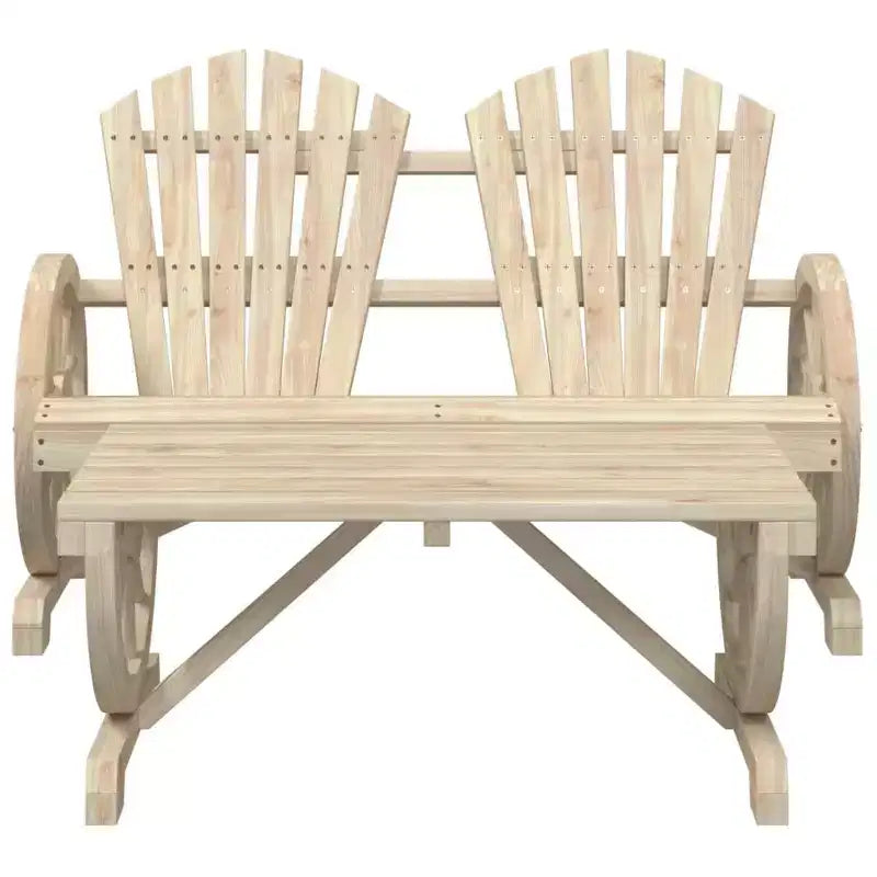 vidaXL Ensemble de salon de terrasse, mobilier d’assise de jardin d’extérieur 4 pièces en bois massif de sapin