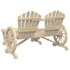 vidaXL Ensemble de salon de terrasse, mobilier d’assise de jardin d’extérieur 4 pièces en bois massif de sapin