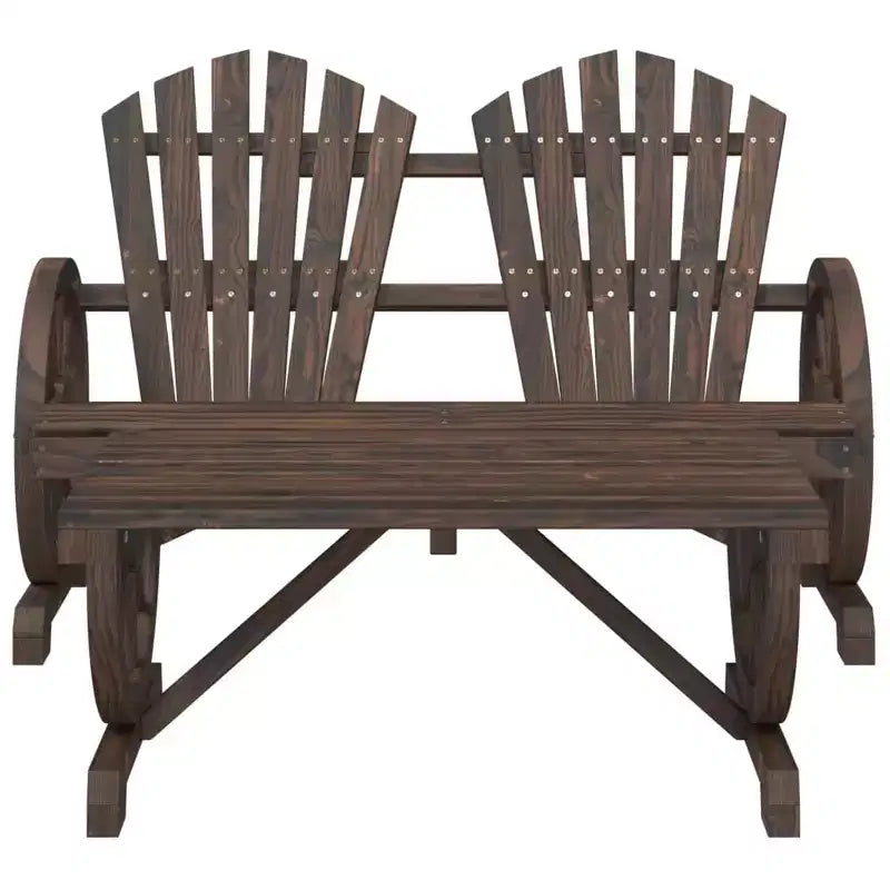 vidaXL Ensemble de salon de terrasse, mobilier d’assise de jardin d’extérieur 4 pièces en bois massif de sapin