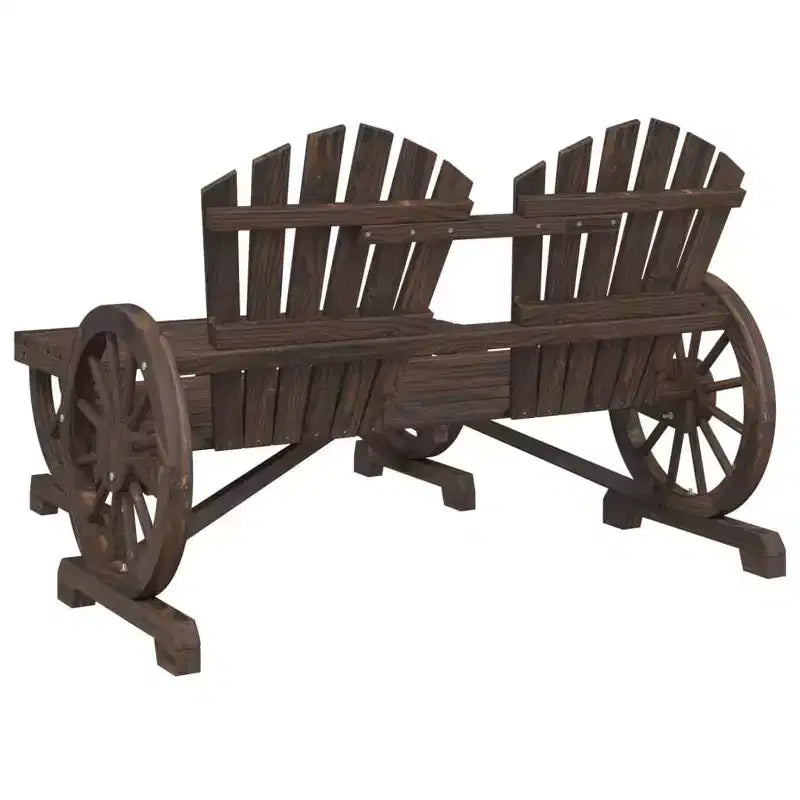 vidaXL Ensemble de salon de terrasse, mobilier d’assise de jardin d’extérieur 4 pièces en bois massif de sapin