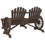 vidaXL Ensemble de salon de terrasse, mobilier d’assise de jardin d’extérieur 4 pièces en bois massif de sapin