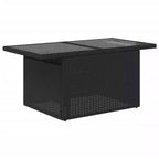 vidaXL Set di divani da patio con cuscini, sedute modulari da esterno da 8 pezzi in polyrattan