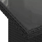vidaXL Set di divani da patio con cuscini, sedute modulari da esterno da 8 pezzi in polyrattan