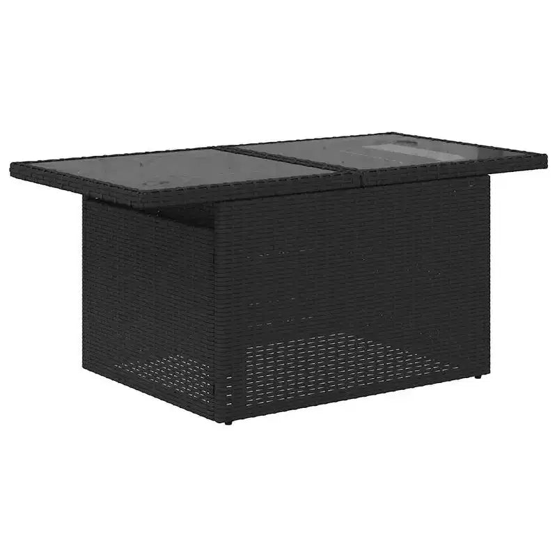 Set di divani da patio vidaXL con cuscini, sedute modulari da esterno, 5 pezzi, polirattan