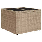 vidaXL Set da divani da giardino da 3 pezzi con cuscini in polyrattan
