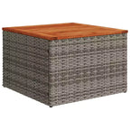 Set di divani da patio vidaXL da 6 pezzi con cuscini, polirattan
