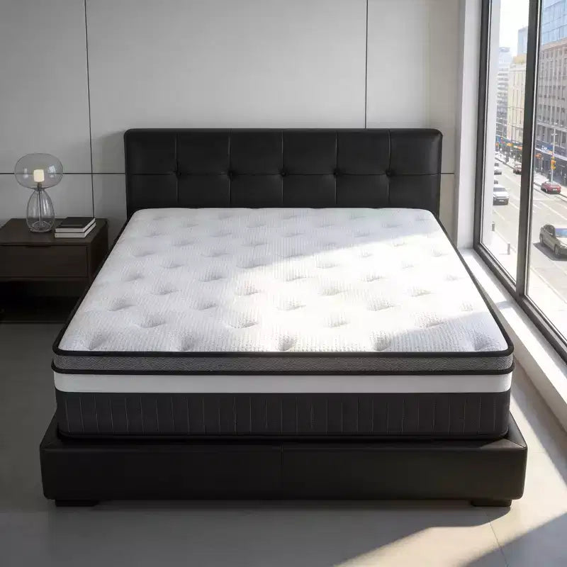 Queen Mattress, Medium Firm 14 Gel Memory Foam Mattress, CertiPUR-US Certified