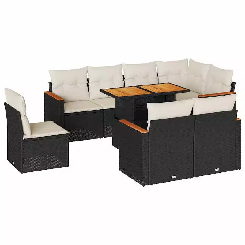 vidaXL Outdoor Sofa Set with Cushions in,, and Options