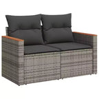 vidaXL loungeset voor buiten met kussens in,, en opties