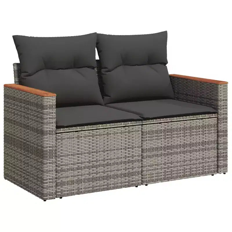 vidaXL loungeset voor buiten met kussens in,, en opties