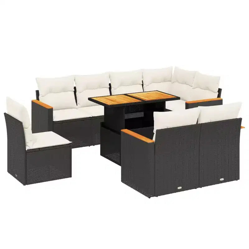 vidaXL loungeset voor buiten met kussens in,, en opties