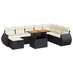 vidaXL Patio Sofa Set with Cushions in Different Colors