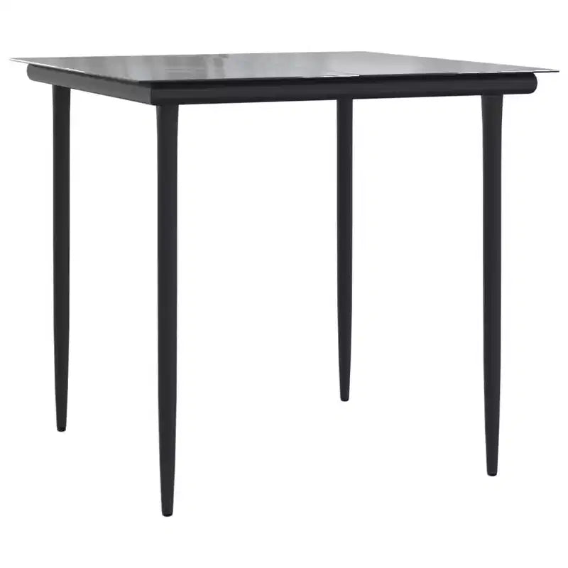 Ensemble repas de jardin moderne vidaXL en osier