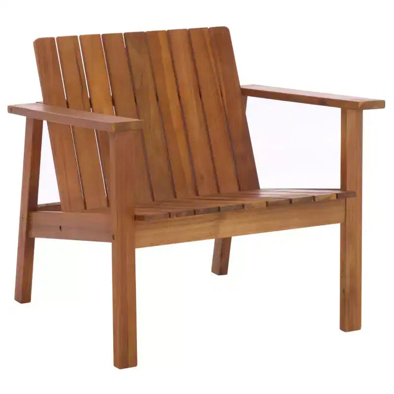 Ensemble de terrasse avec fauteuil et pouf Fallon – intérieur/extérieur – PAT7333 – naturel – Safavieh
