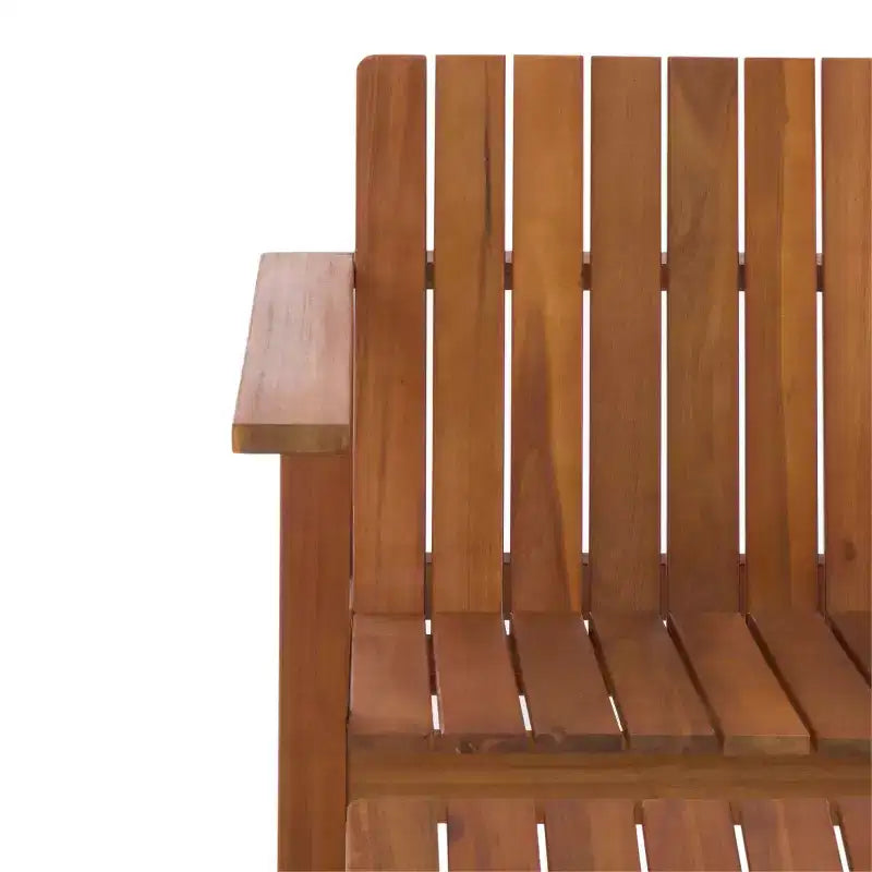 Ensemble de terrasse avec fauteuil et pouf Fallon – intérieur/extérieur – PAT7333 – naturel – Safavieh