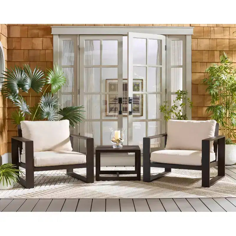 Ensemble de salon Fash 3 pièces pour terrasse – intérieur/extérieur – PAT7552 – Safavieh