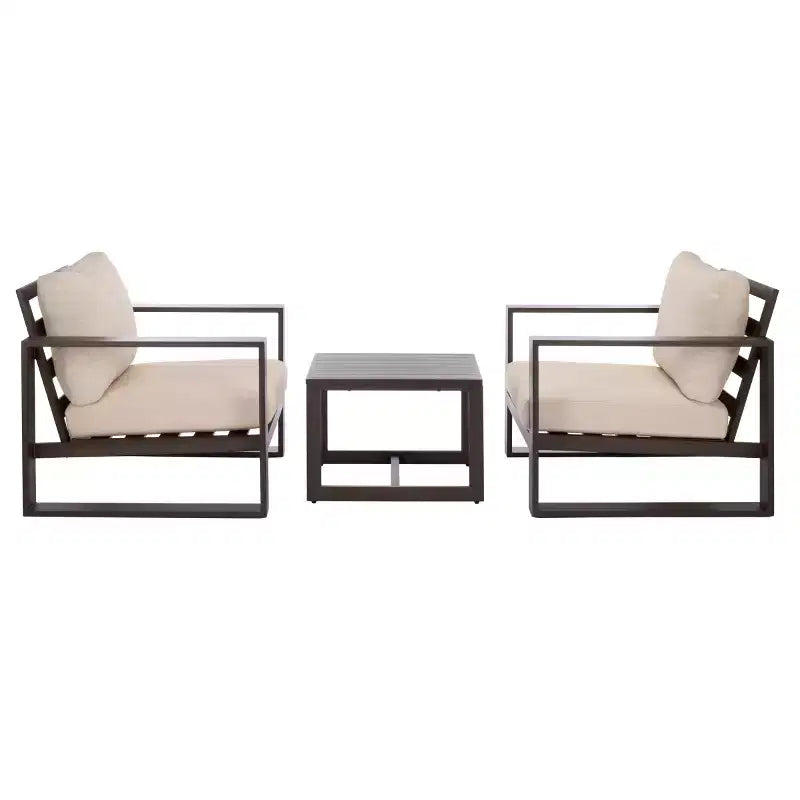 Ensemble de salon Fash 3 pièces pour terrasse – intérieur/extérieur – PAT7552 – Safavieh