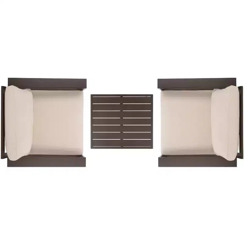 Ensemble de salon Fash 3 pièces pour terrasse – intérieur/extérieur – PAT7552 – Safavieh