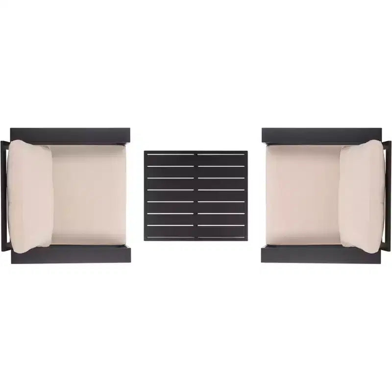 Ensemble de salon Fash 3 pièces pour terrasse – intérieur/extérieur – PAT7552 – Safavieh