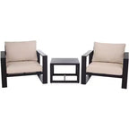 Fash 3 Piece Patio Living Set - Indoor/Outdoor - PAT7552 - Safavieh